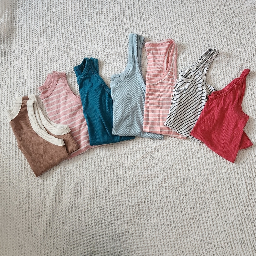 NWOT Colorful Tank Top Collection